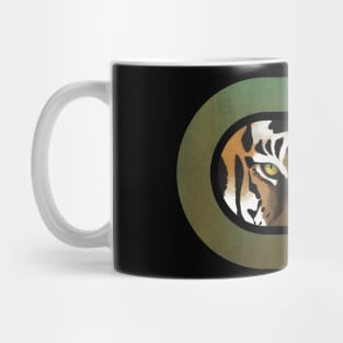 Intense stare from a tiger Mug